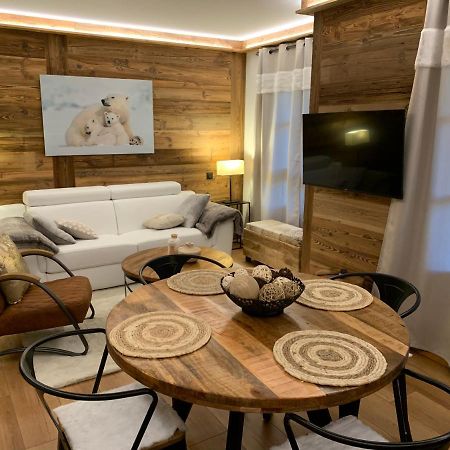 Appartement Luxe Prince Des Cimes Arc 1950 Piscine Interieure Et Exterieure Les Arcs  المظهر الخارجي الصورة