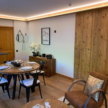 Appartement Luxe Prince Des Cimes Arc 1950 Piscine Interieure Et Exterieure Les Arcs  المظهر الخارجي الصورة