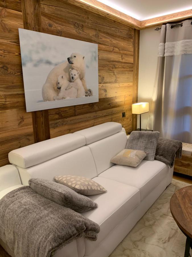 Appartement Luxe Prince Des Cimes Arc 1950 Piscine Interieure Et Exterieure Les Arcs  المظهر الخارجي الصورة